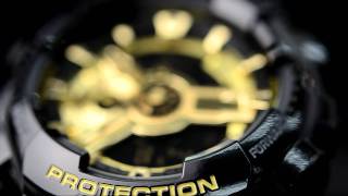 GSHOCK BLACK X GOLD GA110GB1AJF [upl. by Treat]