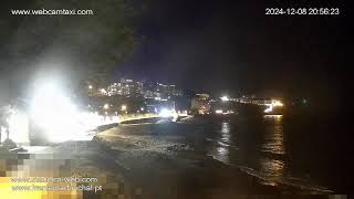 Live Praia Formosa Beach Webcam Madeira WebFrente MarFunchal [upl. by Otis]