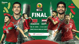 Morocco VS Egypt  TotalEnergies AFCONU23 2023  Final [upl. by Risay]