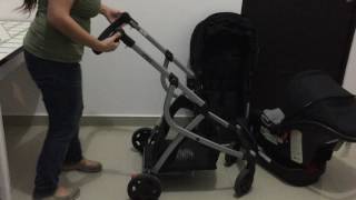 Carriola urbini travel system facil de guardar [upl. by Anyah579]