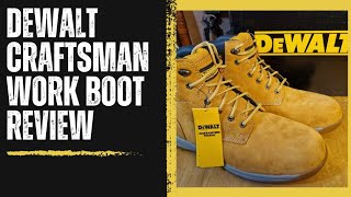 Dewalt Craftsman Honey Work Boot Review [upl. by Anoj]