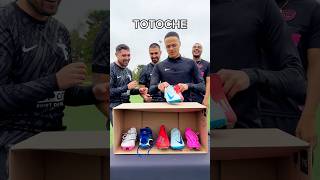 Crampon Challenge avec ​⁠totocheGang ​⁠Evanv77 😹👟 footballchallenge funny football [upl. by Baten]