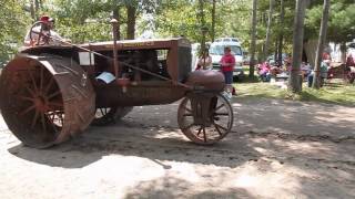 Baraboo 2012 Wallis Cub Wisconsin Rumely E tractors [upl. by Hanshaw72]