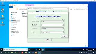 How to Reset Epson L395 with Resetter [upl. by Alroi]