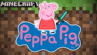 Peppa Pig Plays Minecraft Again [upl. by Ahsirat]