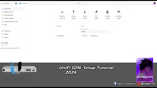 UniFi SDN Unifi Network Setup tutorial 2024 cz 2 [upl. by Annaitsirk]