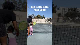 How to play tennis for beginners Part 4 tennis sports athlete shorts trending fitness volley [upl. by Ramsden453]