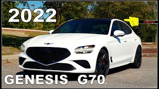 👉 2022 Genesis G70  Ultimate InDepth Look and Test Drive [upl. by Ocsisnarf]