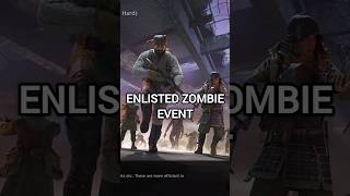 ENLISTED ZOMBIE EVENT IS BACK enlisted update event zombie memes edit gameplay earthshield [upl. by Alik]