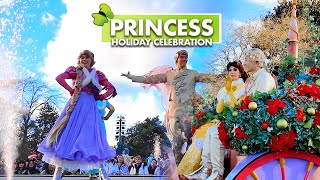 Disney Princess Holiday Celebration 4K Christmas Disneyland Paris 2024 🎄 [upl. by Hayes]