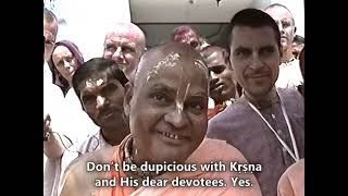 How to free from duplicity By Sri Srimad gour govind swami maharaj  ISKCON BBSR [upl. by Alahc]