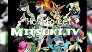 How to get MitsoukiTV Wondertrade explain PokemonXYSMUSUM® [upl. by Morell883]