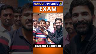 NORCET 7 Prelims Students Review shorts rajusir [upl. by Zerline161]