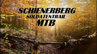 Mountainbike Trail Aktion am Schienerberg  Soldatenweg  Santa Cruz Megatower  4K [upl. by Edveh]