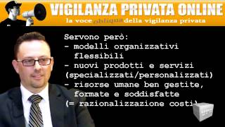 Presente e futuro della vigilanza privata secondo Coopservice [upl. by Isadora]