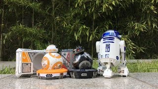 pickby Sphero Star Wars Droid R2D2  BB8  BB9E 스피로 스타워즈 드로이드 [upl. by Atiuqaj]