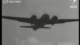 RAF demonstration at Northolt Aerodrome 1939 [upl. by Igal233]