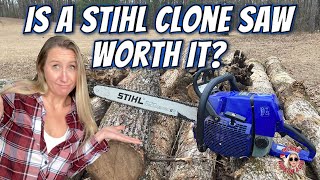 Is the Stihl MS 660 CLONEHolzfforma G660 Worth it You might be surprised Review VLOG [upl. by Lewan]