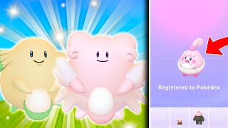 NOW IS YOUR BEST CHANCE TO HATCH THIS RARE SHINY BABY POKEMON Chansey Community Day Event Details [upl. by Eessej995]