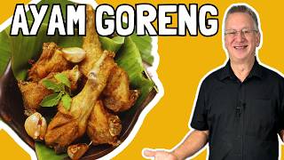 Hoe maak je Indische Ayam Goreng Gebakken kip recept [upl. by Airotkiv167]