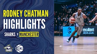 Rodney Chatman III with 21 Points vs Manchester Basketball [upl. by Xirtaeb]