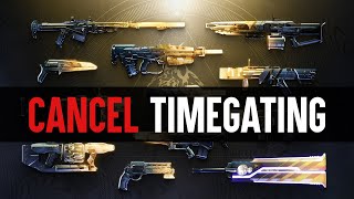 Destiny 2 Into The Light Weapon Timegating Is An Own Goal [upl. by Aloise]