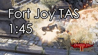 DOS2DE  Fort Joy Completed in Under 2 Minutes TAS [upl. by Clinton]