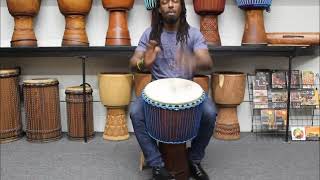 Drumskull Drums amp Fara Tolno  Guinea Djembe [upl. by Kopaz]