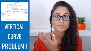 FE Exam Transportation  Vertical Curve Problem 1 [upl. by Alyled]