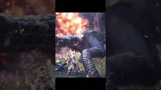 Mhw Ｐａｕｌｕｍｕ Ｂｌａｃｋ＆Ｗｈｉｔｅ パウルム ブラック＆ホワイト mhw gamer epicbattle funnyvideo [upl. by Ecinad]