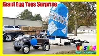 Kruz Hauling A Giant Egg Surprise Toys Paw Patrol Toys Chase Rubble Zuma and More [upl. by Mastat]