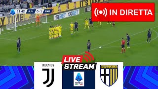 🔴IN DIRETTA JuventusParma  Lega Serie A 202425  Partita in diretta oggi [upl. by Oulman]