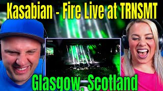 Reaction To Kasabian  Fire Live at TRNSMT Glasgow Scotland  THE WOLF HUNTERZ REACTIONS [upl. by Lacim]