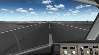 AA 767300ER Takeoff cockpit view  Boston Logan Intl Airport [upl. by Bala]