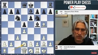 Vladimir Kramnik vs Hans Niemann AI Cup Qualifier 2023 [upl. by Lengel]