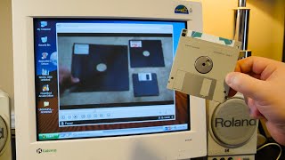 Playing the LGR Floppy Disks Video FROM a floppy disk [upl. by Kurtzman]