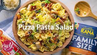 Pizza Pasta Salad Recipe [upl. by Eiramnna]