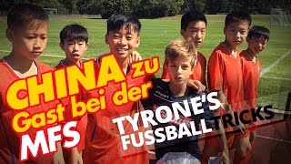 CHINA zu Gast bei der Münchner Fussballschule [upl. by Artim]