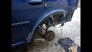 Dacia Logan Rust Repair [upl. by Persse781]