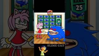 How Sonic evolves into a monster sonic amy cartoon trending credit Slime cat [upl. by Faustina]