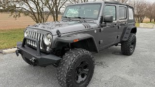 209866 2016 JEEP WRANGLER UNLIMITED SAHARA [upl. by Lanahtan]