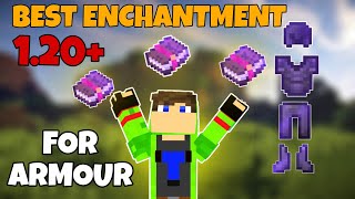 GOD Armour Enchantments In Minecraft  In Hindi Minecraft 120 Armour Enchantments 🔥 [upl. by Wilterdink]