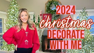 2024 CHRISTMAS CLEAN  DECORATE WITH ME 🎄 EXTREMELY COZY CHRISTMAS DECOR PART 1 BriannaK [upl. by Leivad]