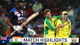 Smith Zampa shine in highscoring first ODI  Dettol ODI Series 2020 [upl. by Kearney]