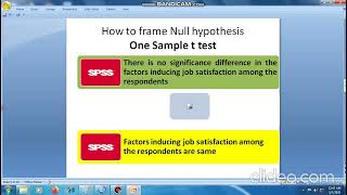 one sample t test using SPSS Tamil [upl. by Auhoj]