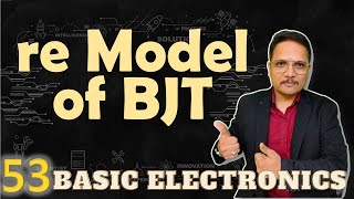 re Model of BJT  Derivation re Model of Common Emitter BJT  re Model of Common Emitter BJT [upl. by Lamar]