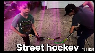 Street hockey season has begun [upl. by Auhsot]