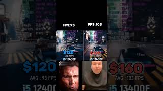 Intel i5 12400f vs i5 13400F benchmark phonk shorts viralvideo youtubeshorts trending intel [upl. by Nnyleuqcaj301]