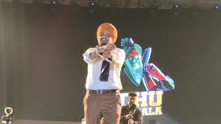 SIDHU MOOSEWALA SHOW 15122019 zomaland arena NEW DELHI [upl. by Plate]