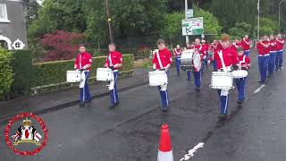 Clogher Valley Grenadiers  Blair Memorial Parade 2024 [upl. by Ativ]